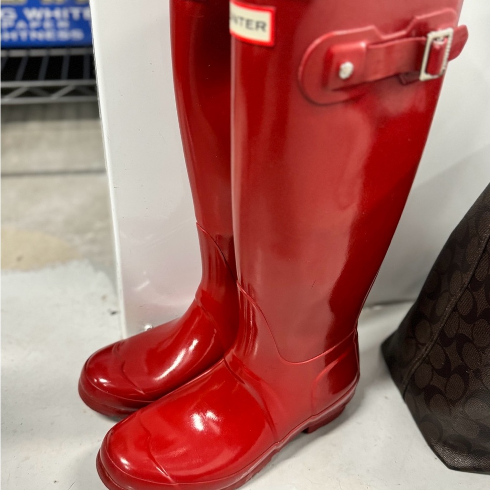 Hunter rain boots